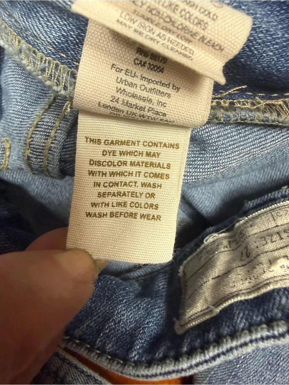 Free People Light Blue Denim Overalls